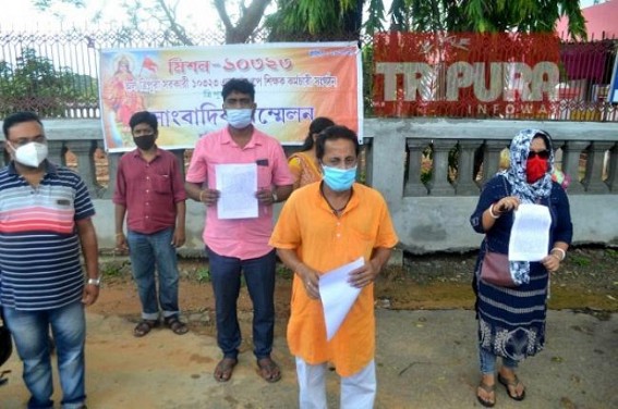 ‘We are not going to Leave you in exchange of Police threats ! This is an Alert’ ! 10323 teachers told BJP Govt, sought Livelihood ‘We are not going to Leave you in exchange of Police threats ! This is an Alert’ ! 10323 teachers told BJP Govt, sought Livelihood